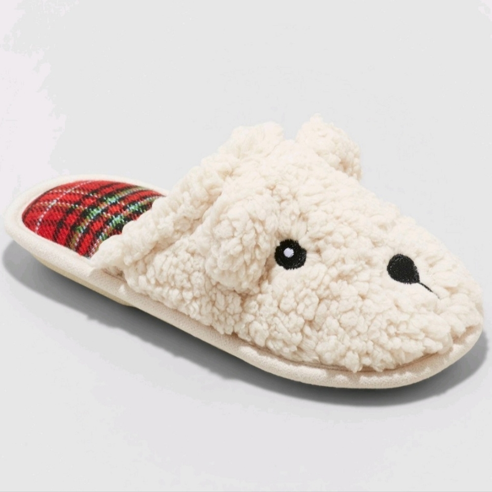 Toddler bear slippers by Wondershop/Target, size 9-10